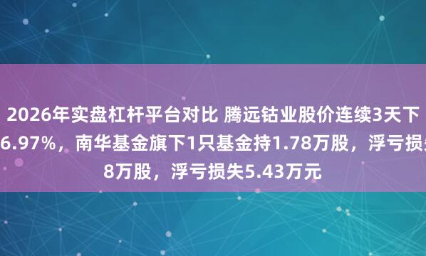 2026年实盘杠杆平台对比 腾远钴业股价连续3天下跌累计跌幅6.97%，南华基金旗下1只基金持1.78万股，浮亏损失5.43万元