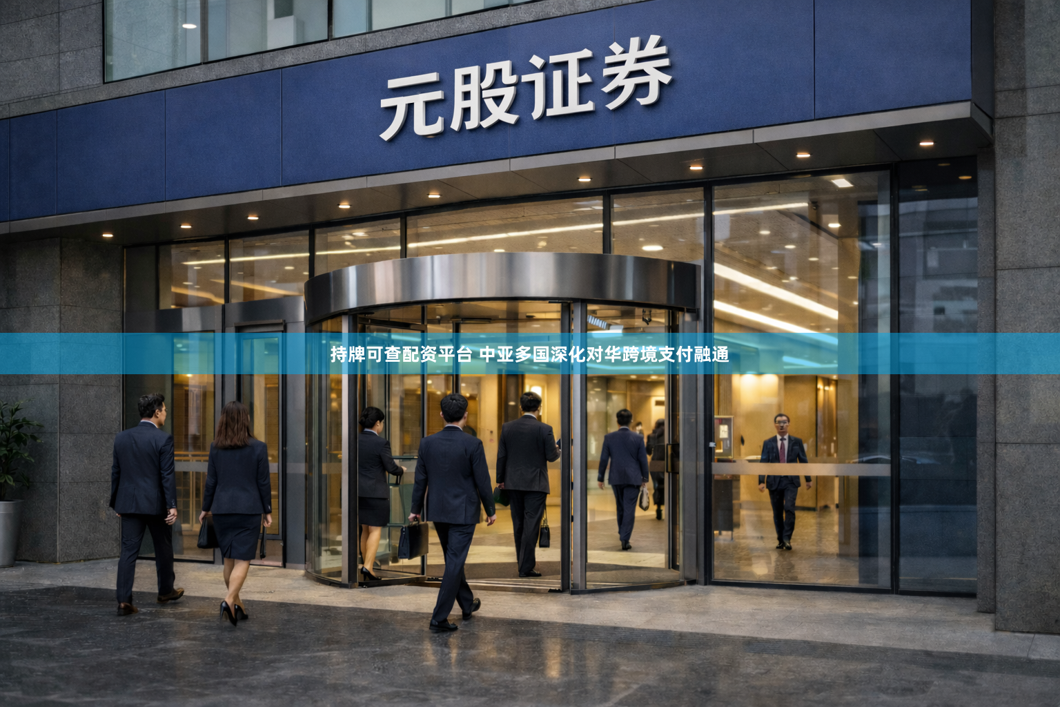 持牌可查配资平台 中亚多国深化对华跨境支付融通